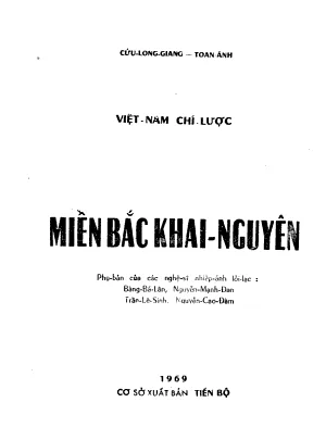 Bìa sách Miền Bắc Khai Nguyên