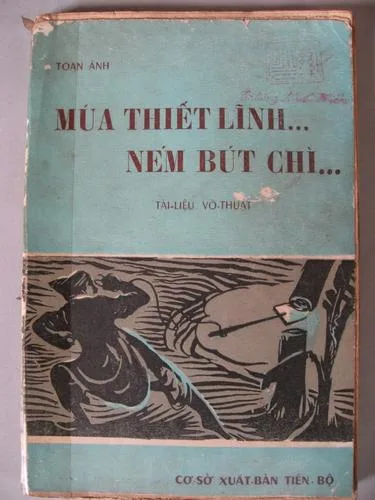 Bìa sách Múa Thiết Lĩnh, Ném Bút Chì