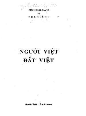 Bìa sách Người Việt Đất Việt